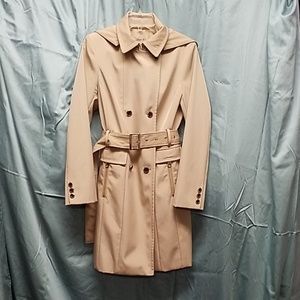Calvin Klein double breasted belted trenchcoat